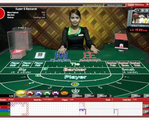 EntwineTech's new live baccarat table