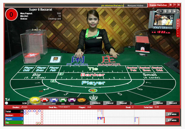 EntwineTech's new live baccarat table