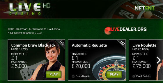 roulette and blackjack at Casino Royale