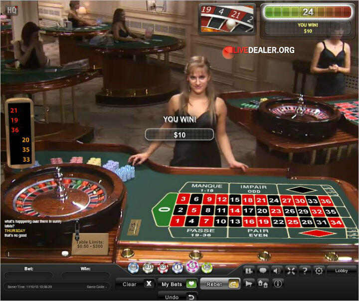 Live dealer Priscilla