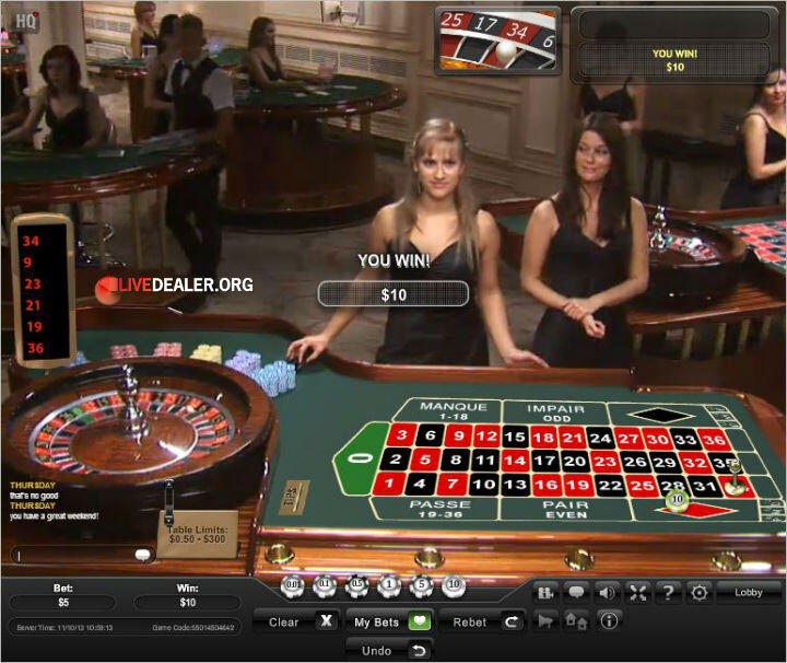 Streak with dealer Priscilla continues
