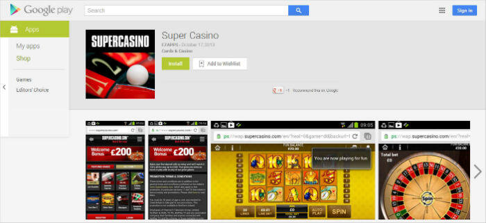 supercasino-googleplaystore