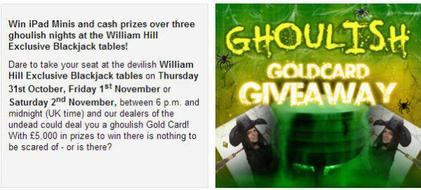 William Hill Halloween offer