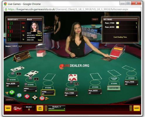 Microgaming live dealer Hannah