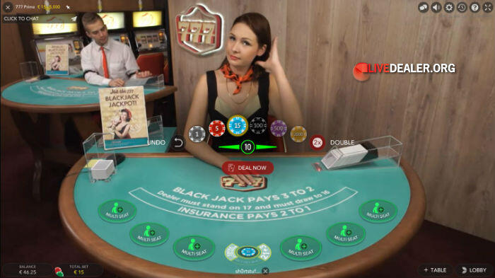 888 Blackjack Online