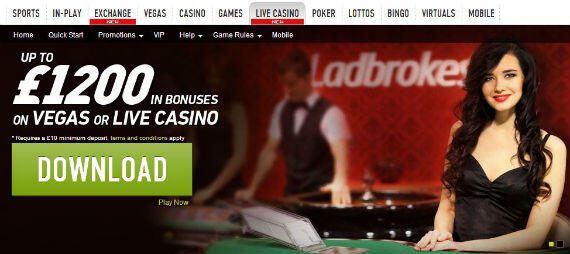 Ladbbrokes new live casino
