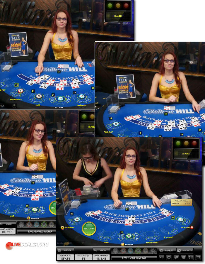 blackjacks at William Hill