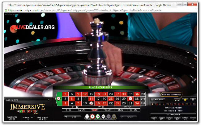 Part y Casino Immersive