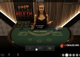 Playtech Casino Hold'em Poker