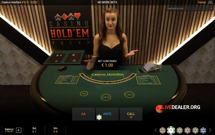 Playtech Casino Hold'em Poker