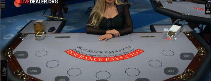 The new look Lounge blackjack