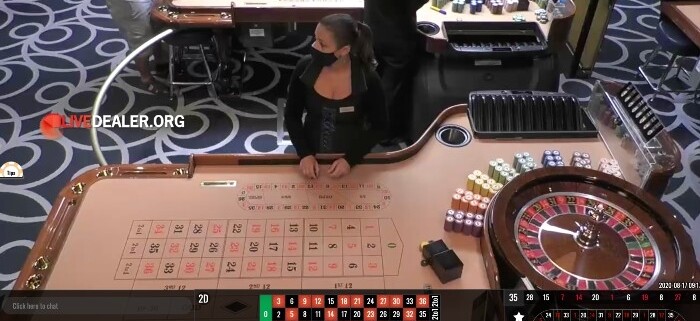 vivo roulette in casino oracle