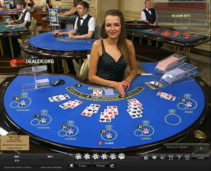 live dealer Hazela