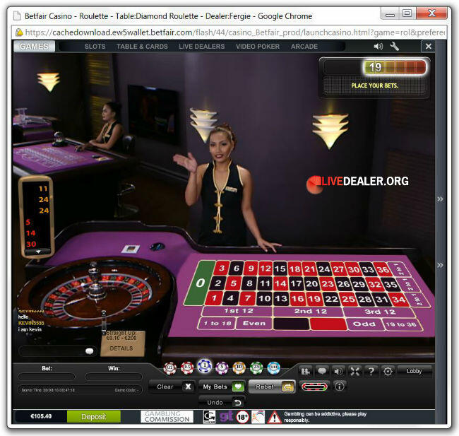 Dealer fergie at Betfair