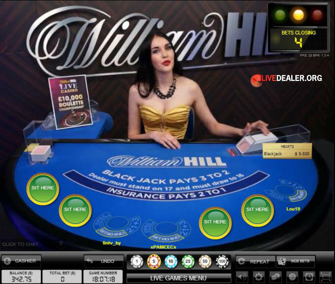 live dealer tamara