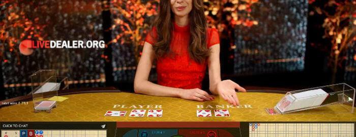 Evolution's new baccarat tables