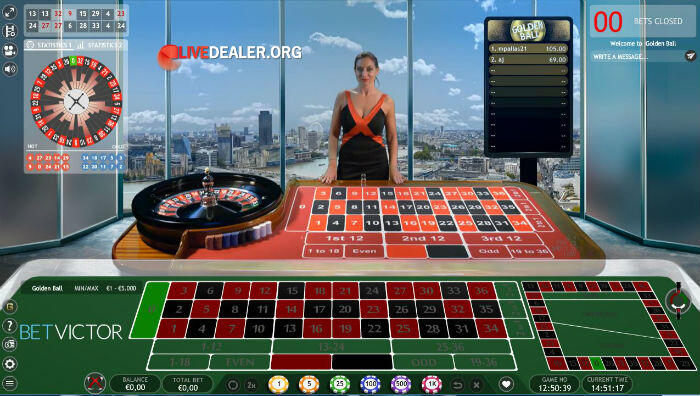 Extreme Roulette Golden Ball Game