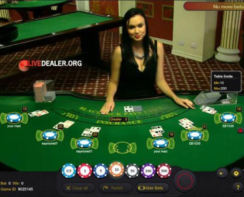 ezugi live blackjack