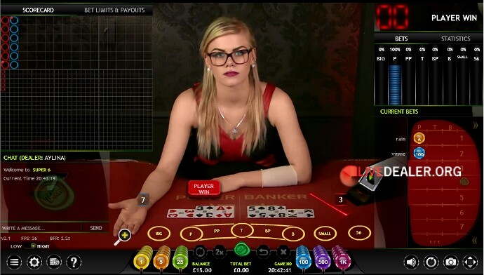 Extreme Live Gaming baccarat