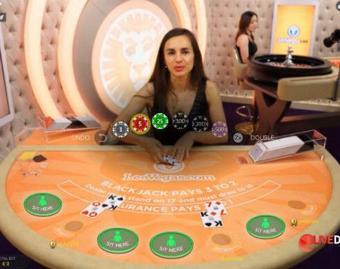 Leo Vegas live blackjack