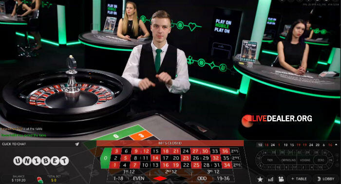Unibet roulette