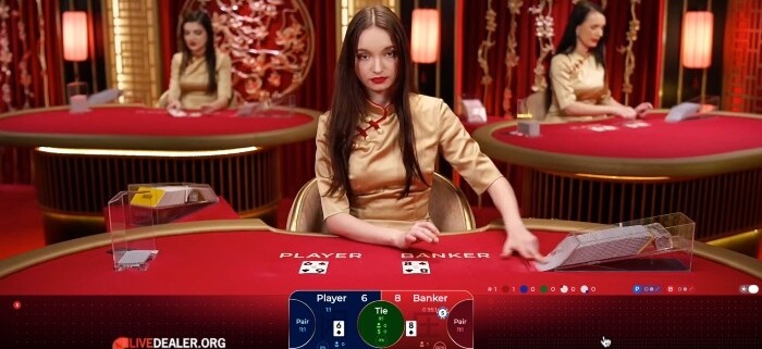 Ezugi Baccarat Fortune VIP table
