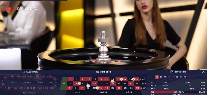 Ezugi Speed Roulette spin