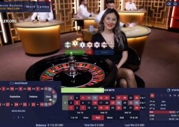 Ezugi Live European Roulette place bets