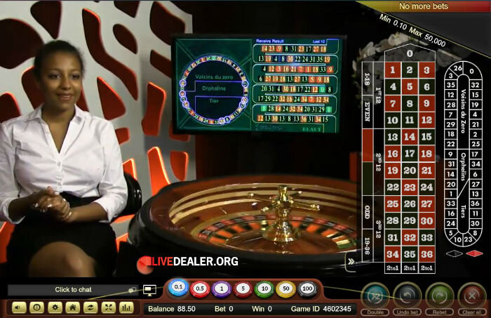 Belgian live roulette