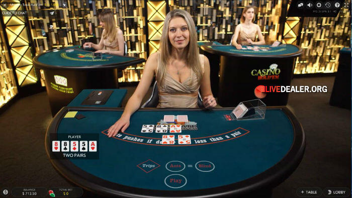 Evolution's new Texas Hold'em Poker