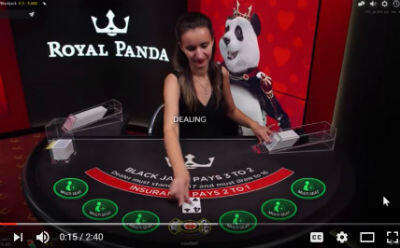 playing Royal Panda