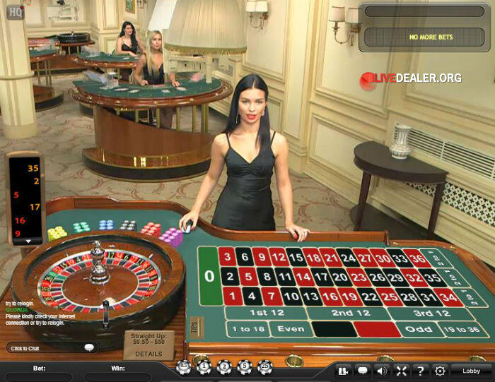 Playtech live roulette