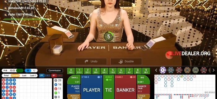 Playtech grand baccarat Commission mode
