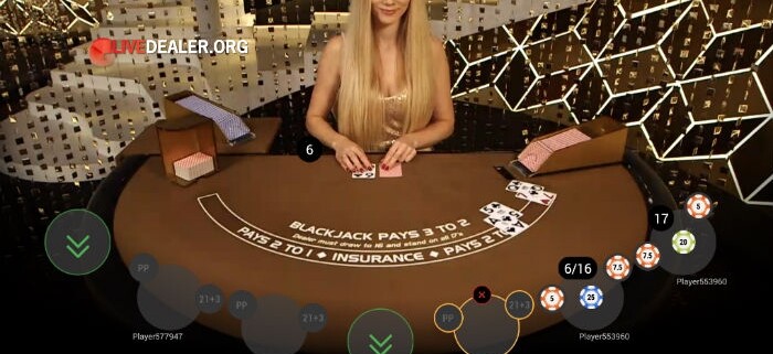 Royale blackjack with Karalina