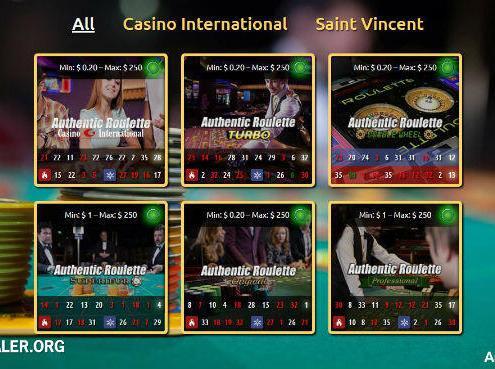 St Voncent's and Casino International
