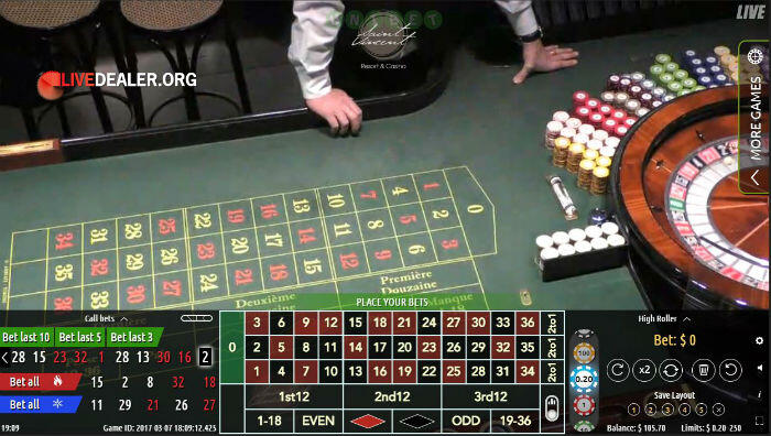 Saint Vincent's Original Roulette