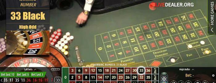 Saint Vincent's Professional Roulette
