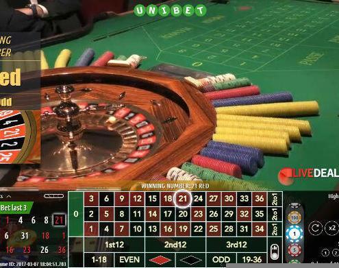 Roulette Superieur Live Casino