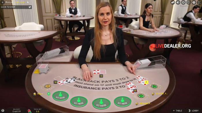 Evolution Romania studio blackjack