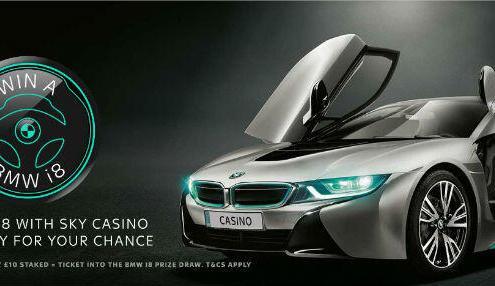 BMW i8 at Sky