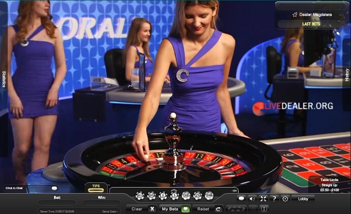 Coral live casino buffet