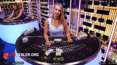 888 Elite Lounge blackjack