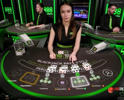Playtech Blackjack 888