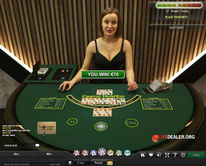 Flush - Casino hold'em poker