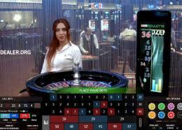 Authentic Gaming Casino Floor Roulette