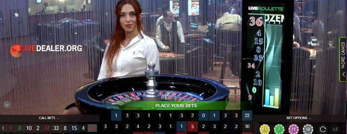 Authentic Gaming Casino Floor Roulette