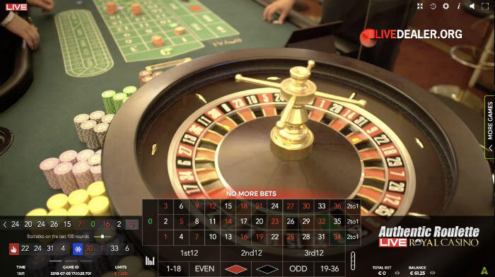 Royal Casino Roulette