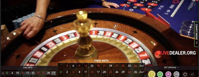 Authentic Foxwoods Roulette