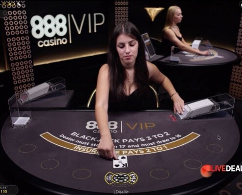 888 Salon Prive Blackjack