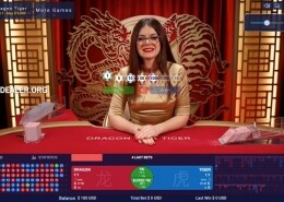 Ezugi Dragon Tiger placebets